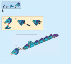 LEGO 75952 instructions page 8 – build guide