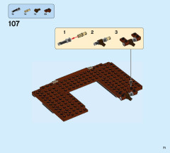 LEGO 75952 instructions page 71 – build guide