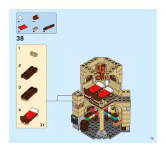 LEGO 75953 instructions page 73 – build guide