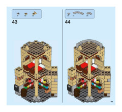 LEGO 75953 instructions page 77 – build guide