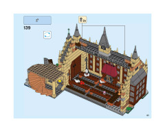 LEGO 75954 instructions page 135 – build guide