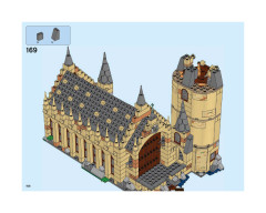 LEGO 75954 instructions page 168 – build guide