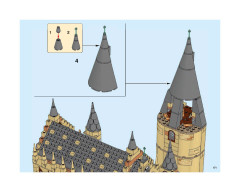 LEGO 75954 instructions page 171 – build guide