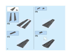 LEGO 75954 instructions page 172 – build guide