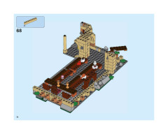 LEGO 75954 instructions page 72 – build guide