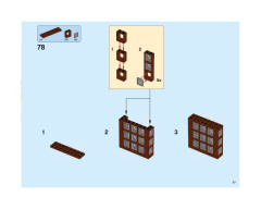 LEGO 75954 instructions page 77 – build guide