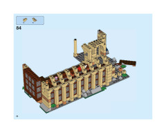 LEGO 75954 instructions page 84 – build guide