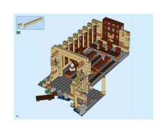 LEGO 75954 instructions page 92 – build guide