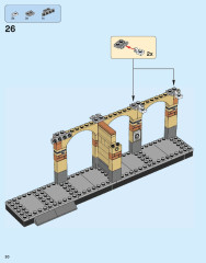 LEGO 75955 instructions page 20 – build guide