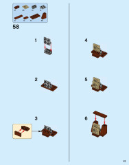 LEGO 75955 instructions page 43 – build guide