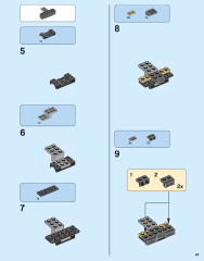 LEGO 75955 instructions page 47 – build guide