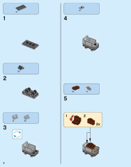 LEGO 75955 instructions page 6 – build guide