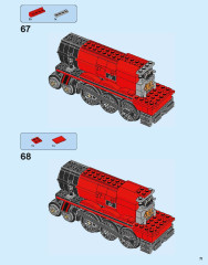 LEGO 75955 instructions page 71 – build guide