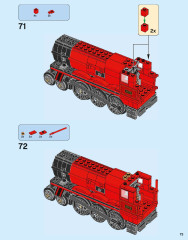 LEGO 75955 instructions page 73 – build guide