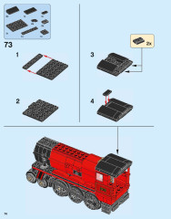 LEGO 75955 instructions page 74 – build guide