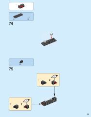 LEGO 75955 instructions page 75 – build guide