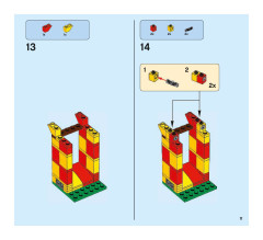 LEGO 75956 instructions page 11 – build guide
