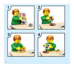 LEGO 75956 instructions page 2 – build guide