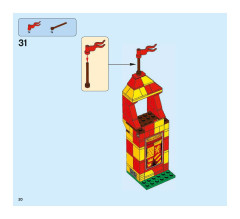 LEGO 75956 instructions page 20 – build guide