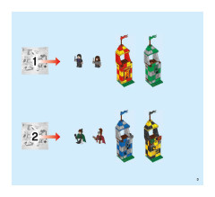 LEGO 75956 instructions page 3 – build guide