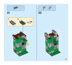 LEGO 75956 instructions page 33 – build guide