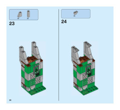 LEGO 75956 instructions page 34 – build guide