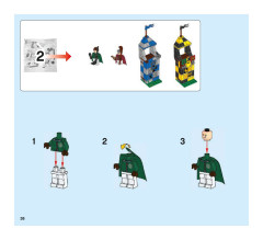LEGO 75956 instructions page 38 – build guide