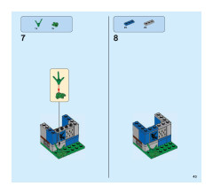 LEGO 75956 instructions page 43 – build guide