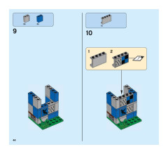 LEGO 75956 instructions page 44 – build guide
