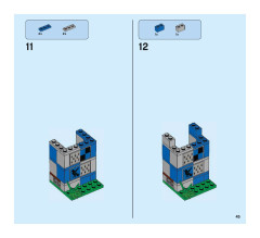 LEGO 75956 instructions page 45 – build guide