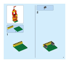 LEGO 75956 instructions page 5 – build guide