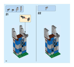 LEGO 75956 instructions page 50 – build guide