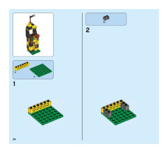 LEGO 75956 instructions page 54 – build guide