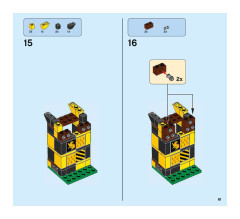 LEGO 75956 instructions page 61 – build guide