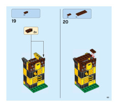 LEGO 75956 instructions page 63 – build guide