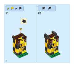 LEGO 75956 instructions page 64 – build guide