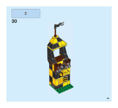 LEGO 75956 instructions page 69 – build guide