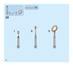 LEGO 75956 instructions page 28 – build guide