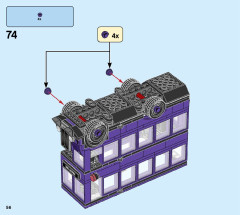 LEGO 75957 instructions page 56 – build guide