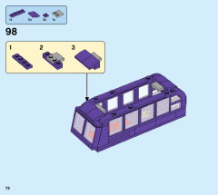 LEGO 75957 instructions page 72 – build guide