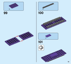 LEGO 75957 instructions page 73 – build guide
