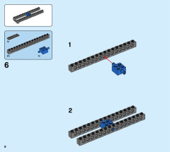 LEGO 75957 instructions page 8 – build guide