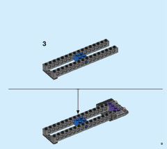 LEGO 75957 instructions page 9 – build guide