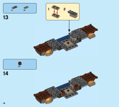 LEGO 75958 instructions page 14 – build guide