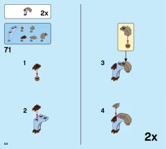 LEGO 75958 instructions page 54 – build guide