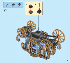 LEGO 75958 instructions page 71 – build guide