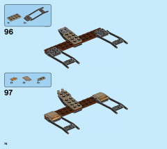 LEGO 75958 instructions page 74 – build guide