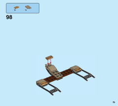 LEGO 75958 instructions page 75 – build guide