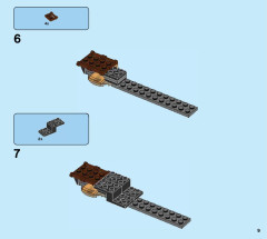 LEGO 75958 instructions page 9 – build guide