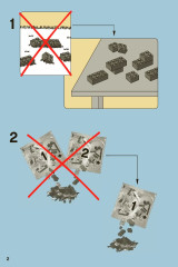 LEGO 7596 instructions page 2 – build guide